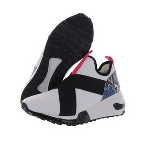Steve Madden Womens Cryme White Workout Running Shoes BHFO 2152 (NWOB)